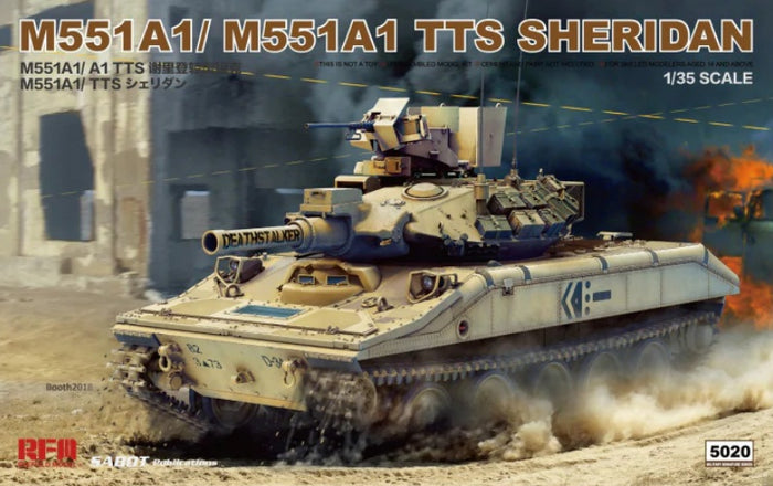 1/35 M551A1/M551A1 TTS Sheridan
