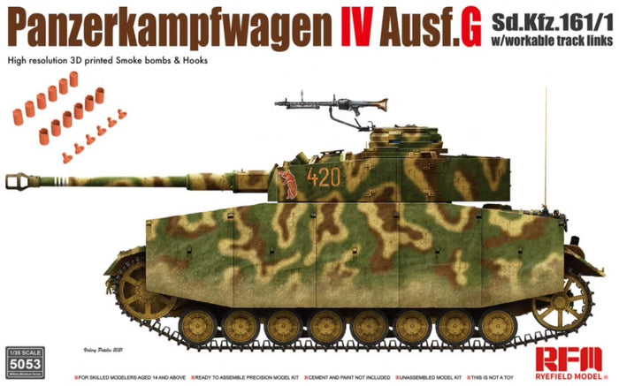 1/35 Panzerkampfwagen IV Ausf. G Sd.Kfz. 161/1