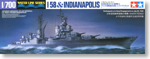 1/700 Japanese Navy Submarine I-58 w/CA-35 Indianapolis