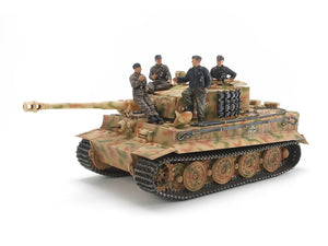 1/35 German Tiger I Late Version w/Ace Commander and Crew Set