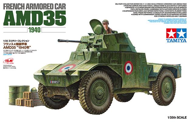 1/35 French Armored Car AMD35 "1940"
