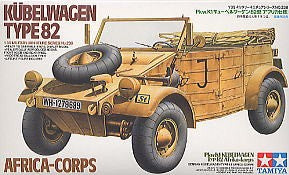 1/35 German Kubelwagen Type 82 Africa-Corps PKW.K1