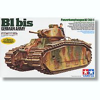 1:35 Battle Tank B1 bis (German Type)