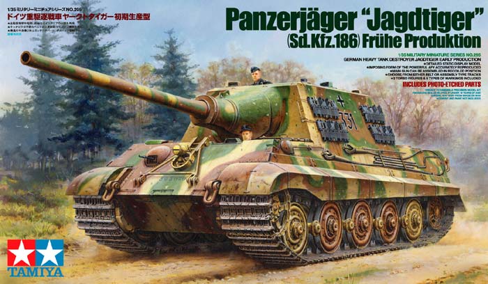 1/35 German Heavy Tank Destroyer Jagdtiger Early Production