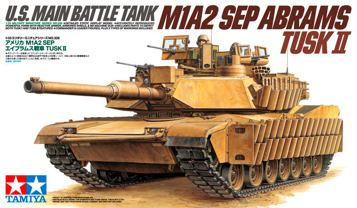 1/35 U.S. Main Battle Tank M1A2 SEP Abrams Tusk II