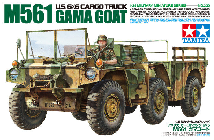 1/35 U.S. 6X6 Cargo Truck M561 Gama Goat