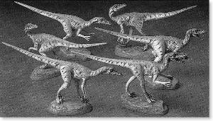 1/35 Velociraptors "Pack of Six"