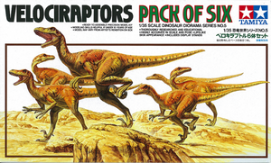 1/35 Velociraptors "Pack of Six"