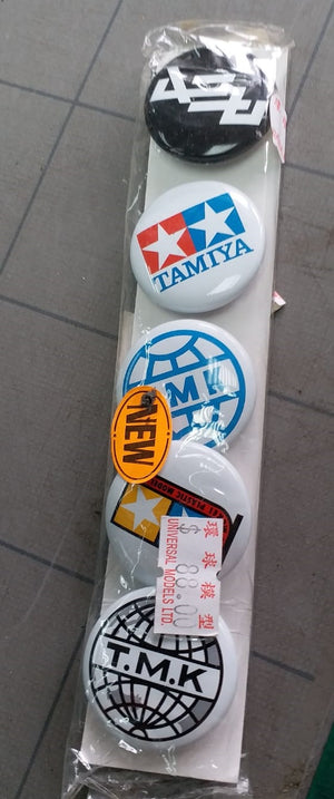 Tamiya Logo Badge (5pcs.)