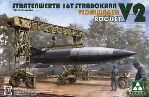 1/35 Stratenwerth 16T Strabokran Vidalwagen V2 Rocket