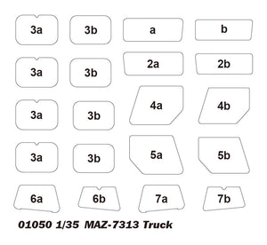 1/35 MAZ-7313 Truck