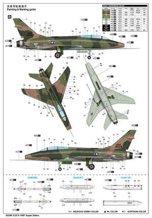 1/32 F-100F Super Sabre