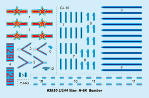 1/144 Xian H-6K Bomber