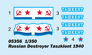 1/350 Russian Destroyer Taszkient 1940