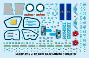 1/48 Z-19 Light Scout/Attack Helicopter