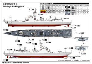 1/700 PLA Navy Type 052C Destroyer
