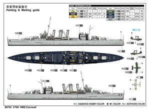 1/700 HMS Cornwall