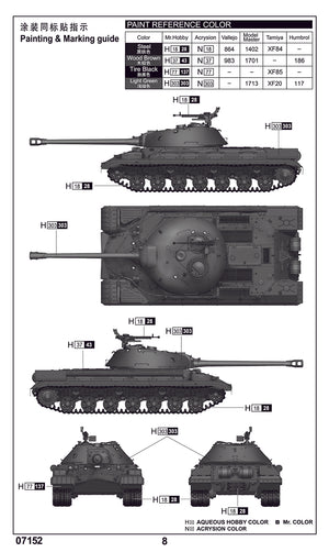 1/72 Soviet T-10 Heavy Tank