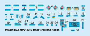 1/72 MPQ-53 C-Band Tracking Radar