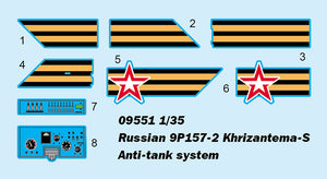 1/35 Russian 9P157-2 Khrizantema-S Anti-tank system