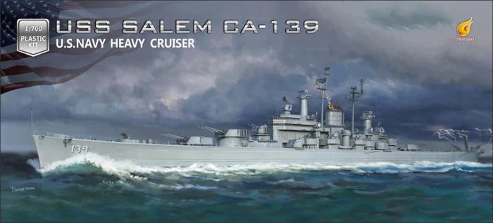 1/700 U.S. Navy Heavy Cruiser USS Salem CA-139