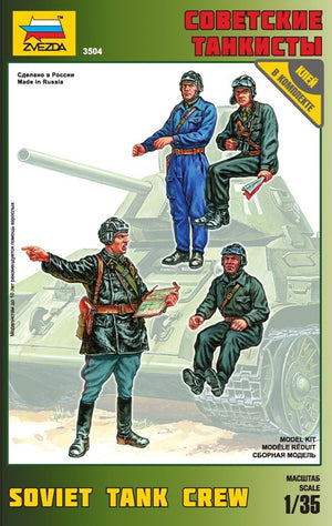 1/35 Soviet Tank Crew WWII