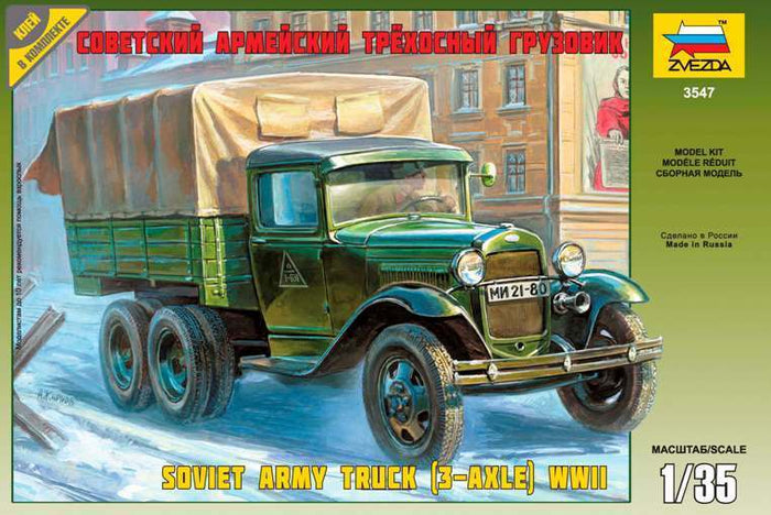1/35 Soviet Army Truck (3-AXLE) WWII