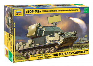 1/35 Russian anti-aircraft missile system TOR M2 SA-15 "Gauntlet"