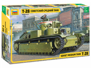 1/35 Soviet medium tank T-28