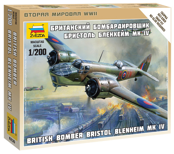 1/200 British Bomber Bristol Blenheim MK-IV