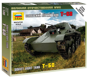 1/100 Soviet Light Tant T-60