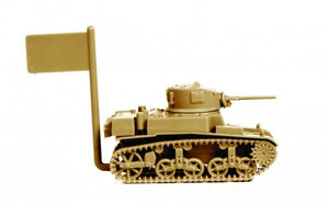 1/100 US Light Tank M3A1 Stuart