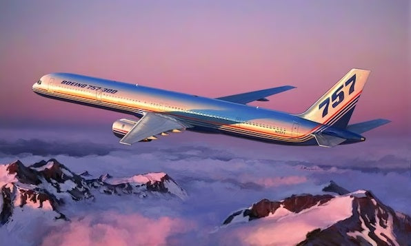 1/144 Civil airliner Boeing 757-300 – Cyber Hobby