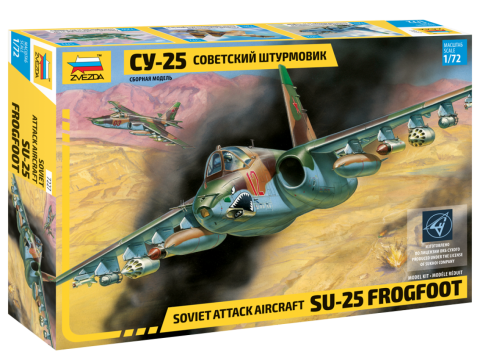 1/72 Soviet attack aircraft Su-25 Frogfoot