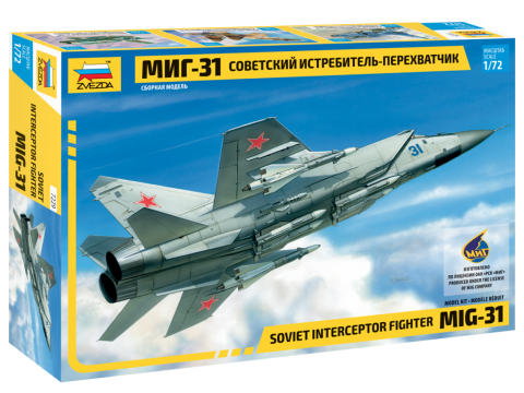 1/72 Soviet interceptor fighter MiG-31