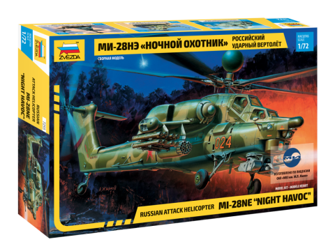 1/72 Russian attack helicopter MI-28NE "Night havoc"