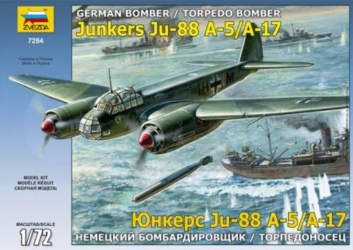 1/72 German Torpedo Bomber Junkers Ju-88 A-5/A-17