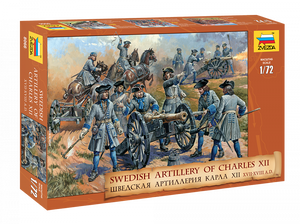 1/72 Swedish Artillery of Charles XII (XVII-XVIII A.D.)