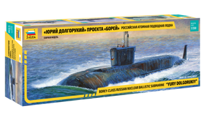 1/350 Borey-class Russian Nuclear ballistic submarine "Yury Dolgorukiy"